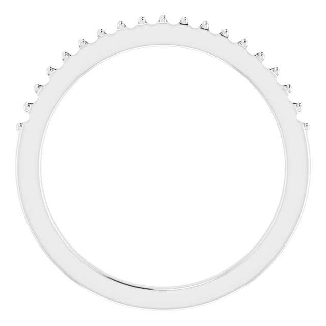 Band Mounting for 6 mm Asscher Ring view 2