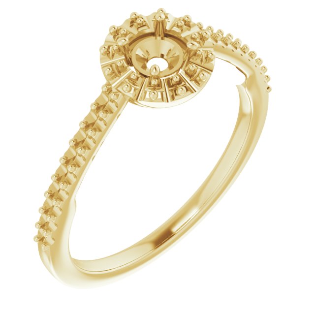 Halo-Style Engagement Ring