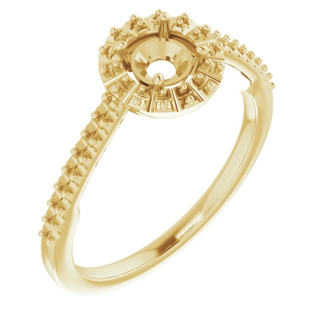 Halo-Style Engagement Ring