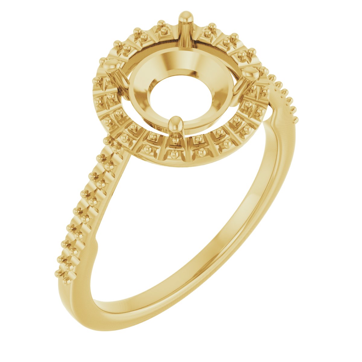 Halo-Style Engagement Ring