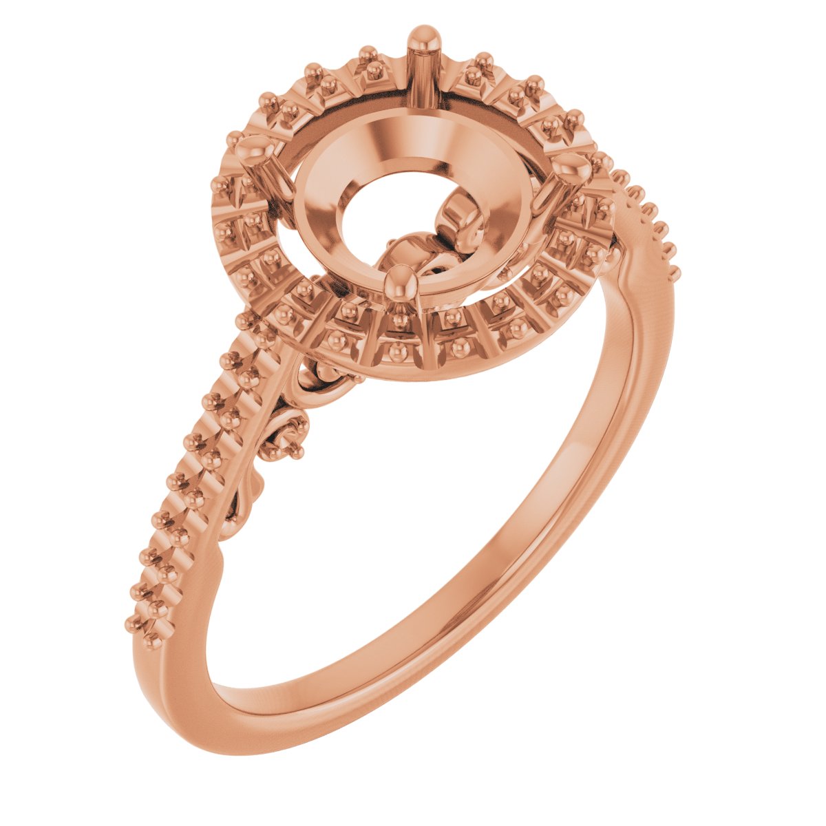 Halo-Style Engagement Ring