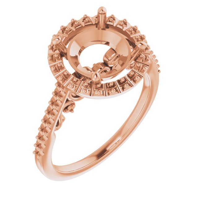 Halo-Style Engagement Ring