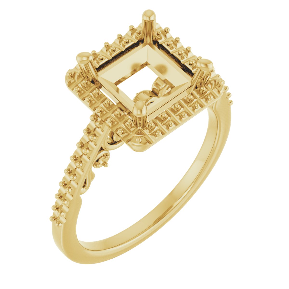 Halo-Style Engagement Ring