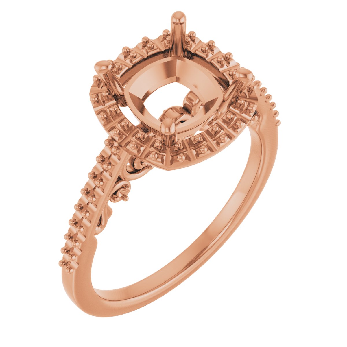 Halo-Style Engagement Ring