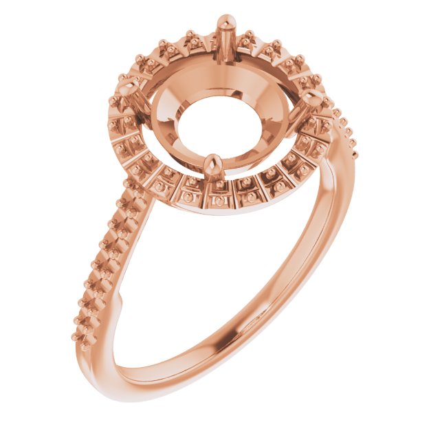 Halo-Style Engagement Ring