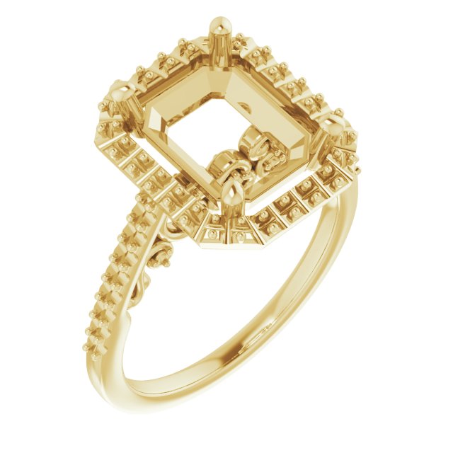 Halo-Style Engagement Ring