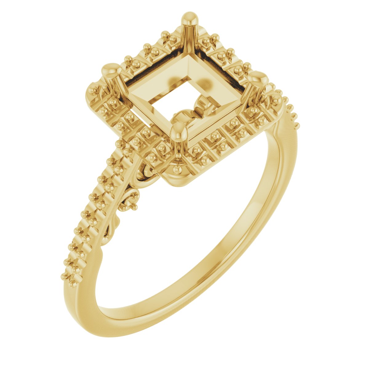 Halo-Style Engagement Ring