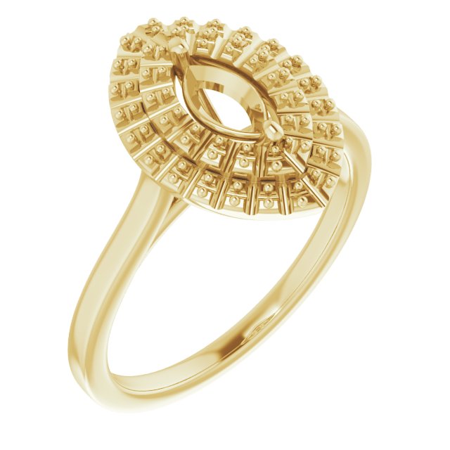 14k Yellow Gold