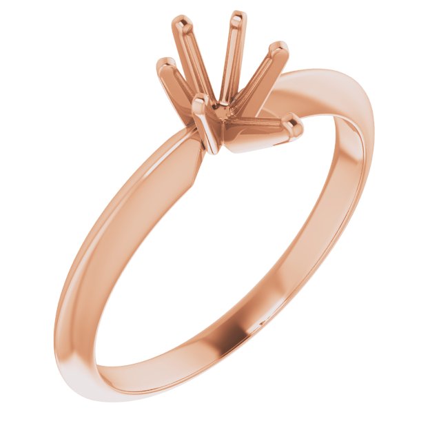 Lightweight Solitaire Engagement Ring