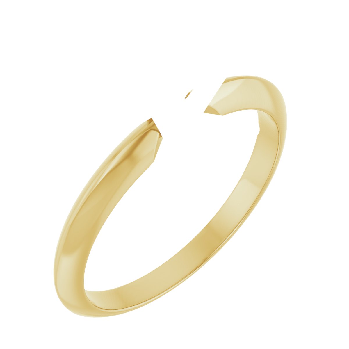 Lightweight Solitaire Engagement Ring