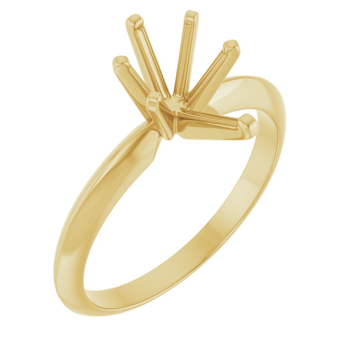 Lightweight Solitaire Engagement Ring