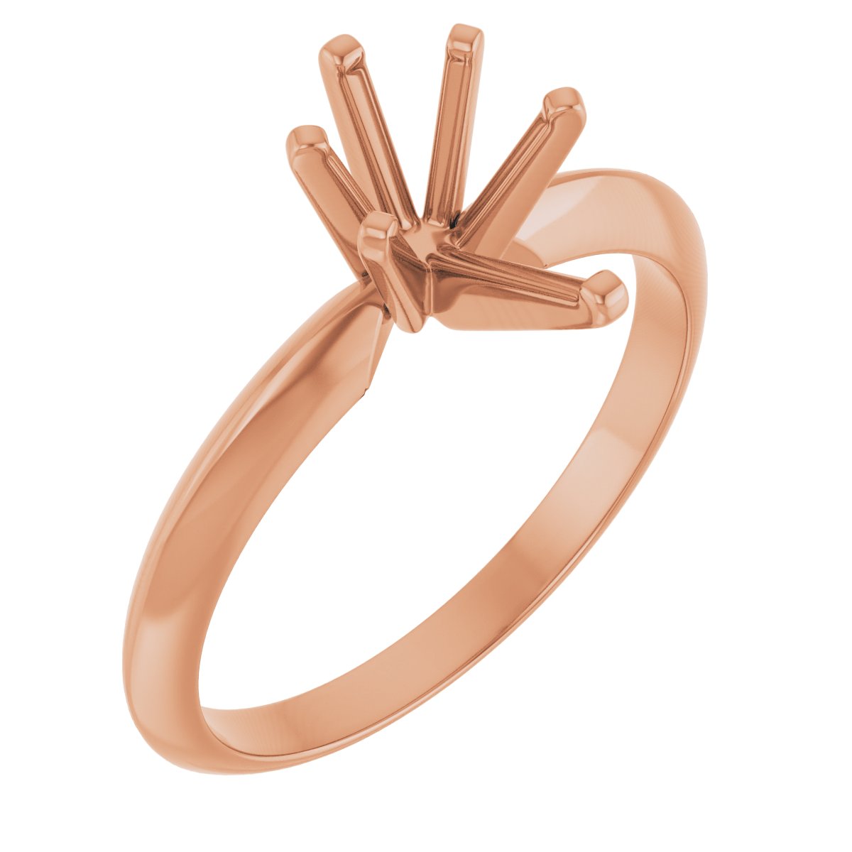 Lightweight Solitaire Engagement Ring