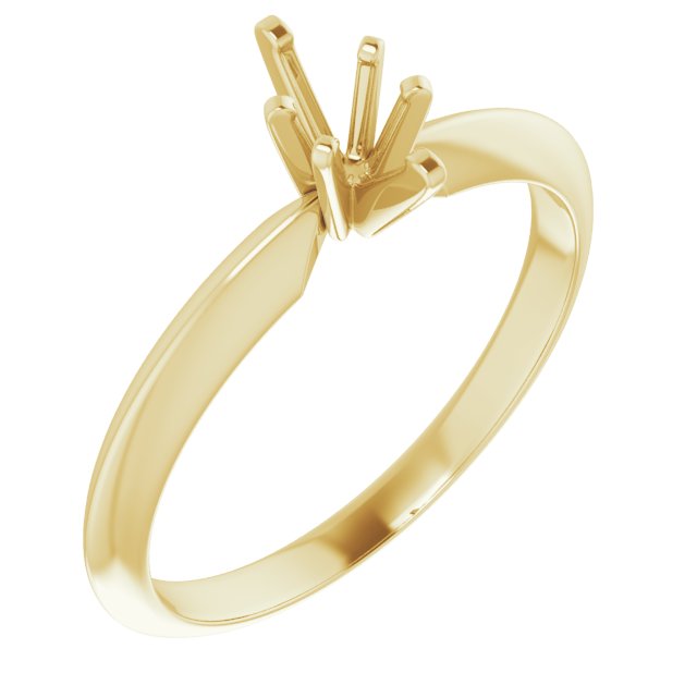 Lightweight Solitaire Engagement Ring