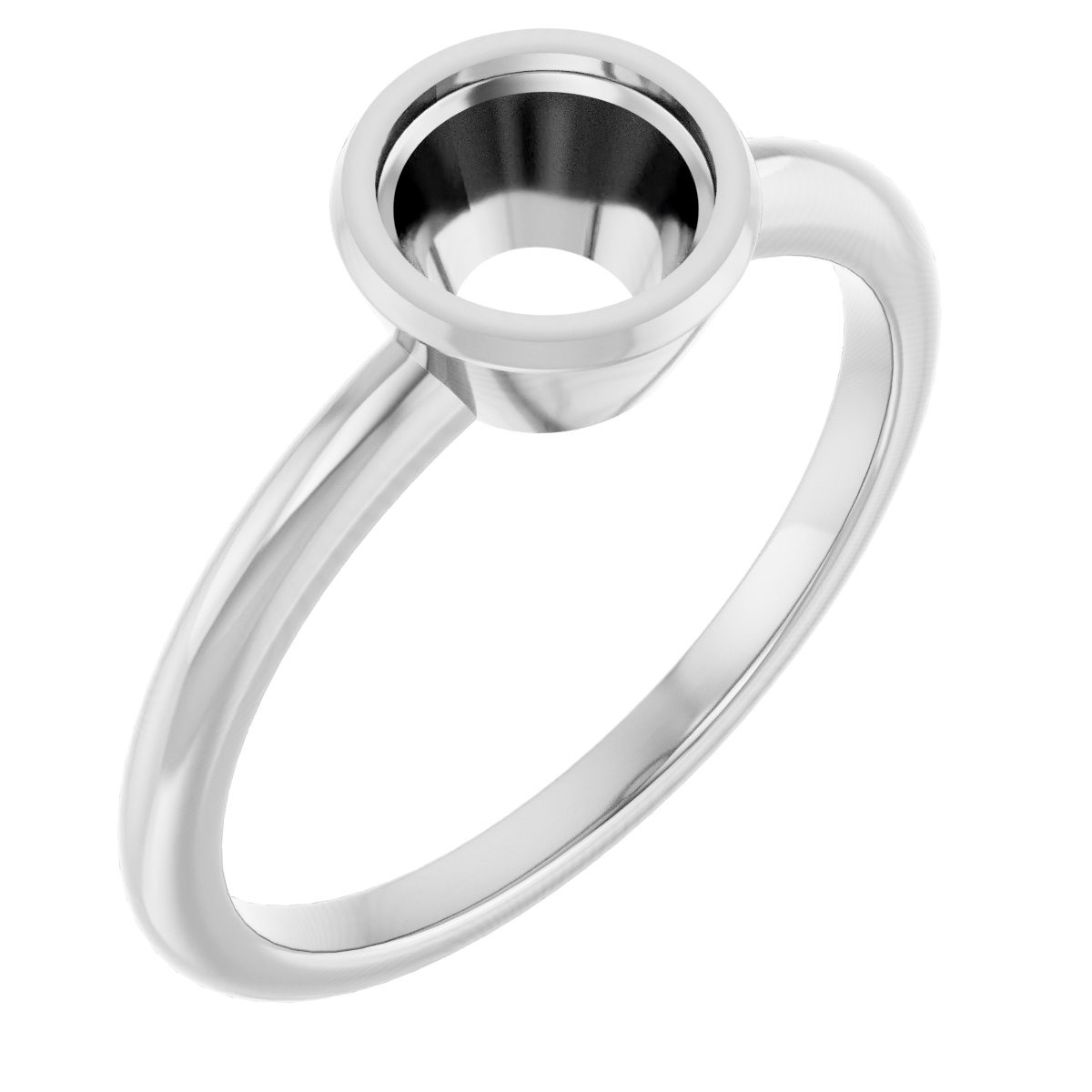 Bezel-Set Ring