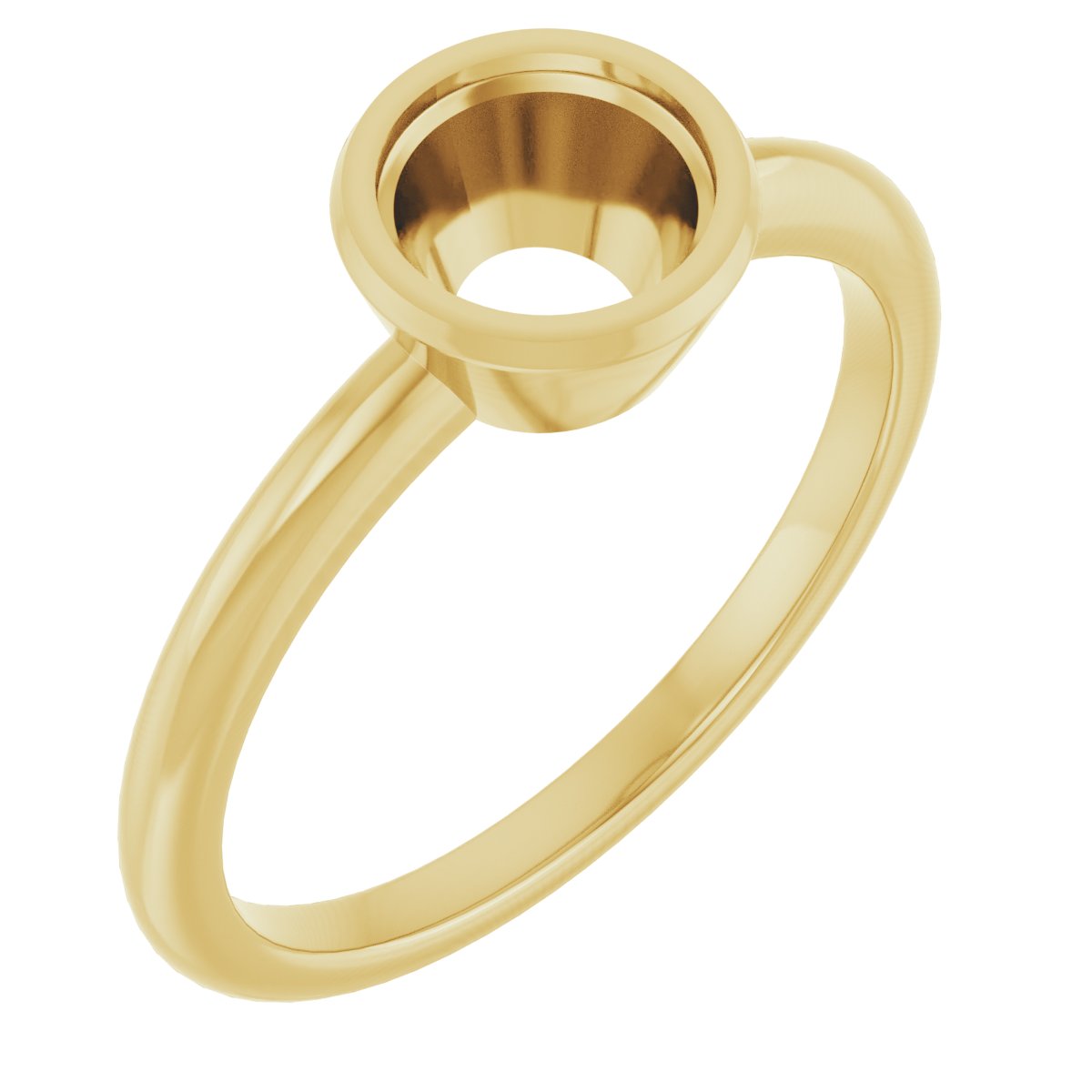 Bezel-Set Ring