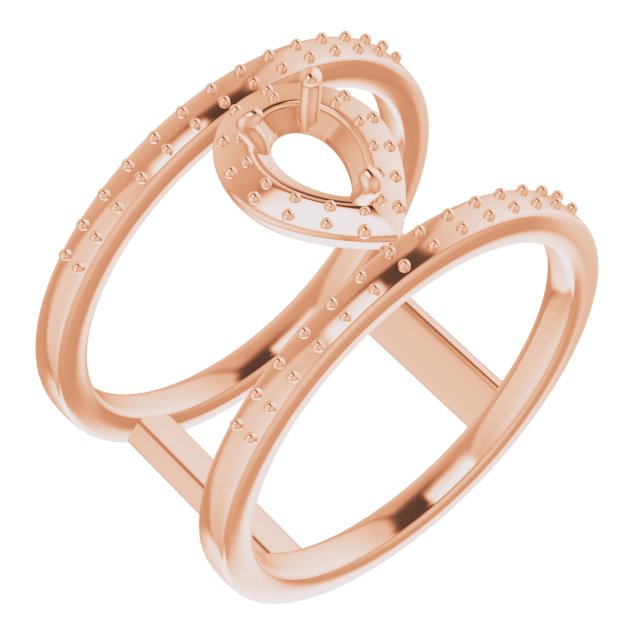 14k Rose Gold