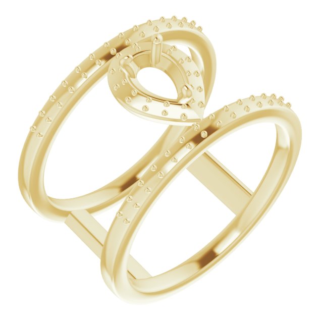 14k Yellow Gold