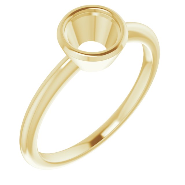 Bezel-Set Ring
