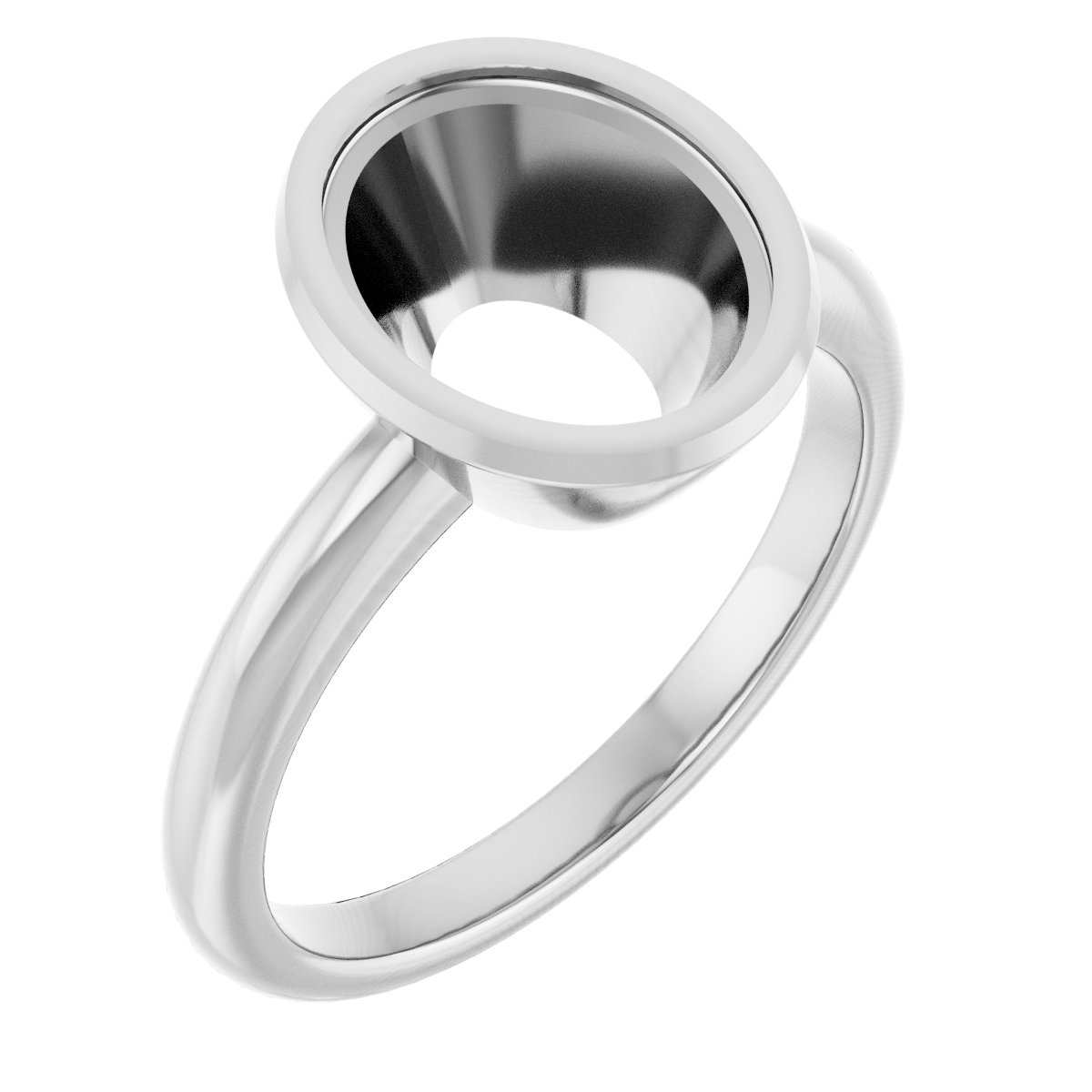 Bezel-Set Ring
