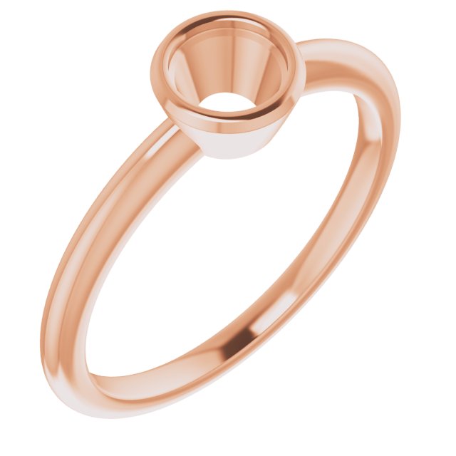 Bezel-Set Ring