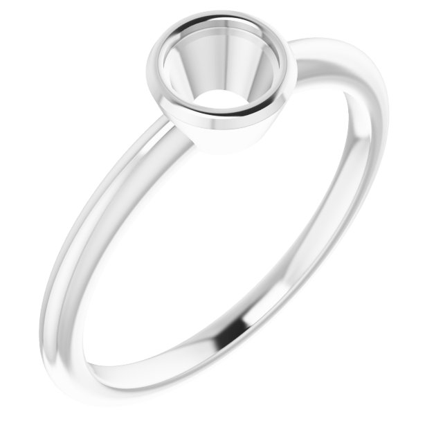 Bezel-Set Ring