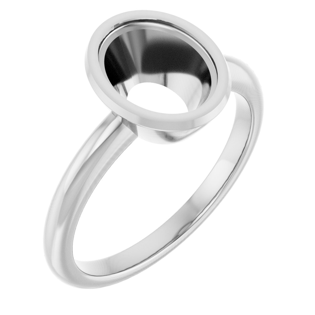 Bezel-Set Ring