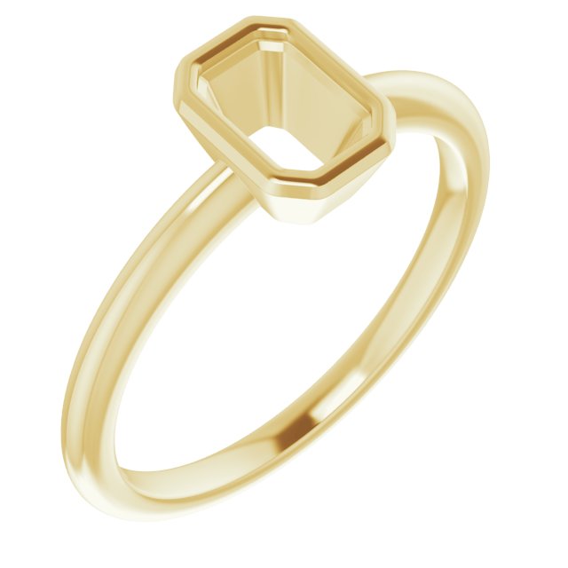 Bezel-Set Ring