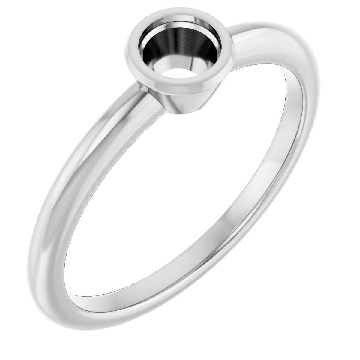 Bezel-Set Ring