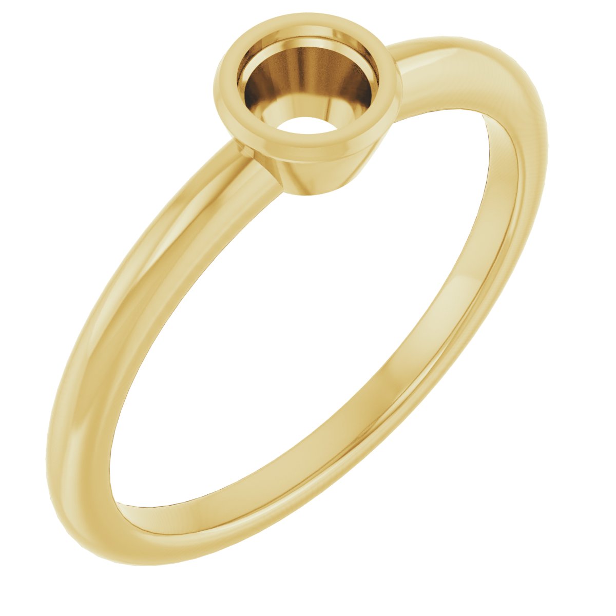 Bezel-Set Ring