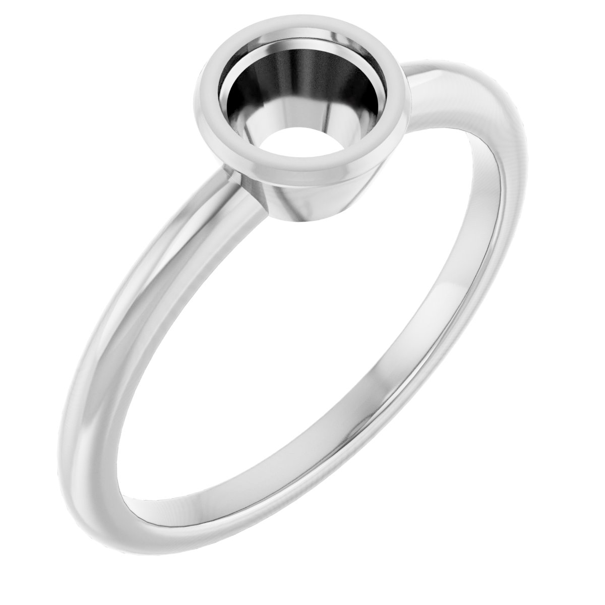 Bezel-Set Ring