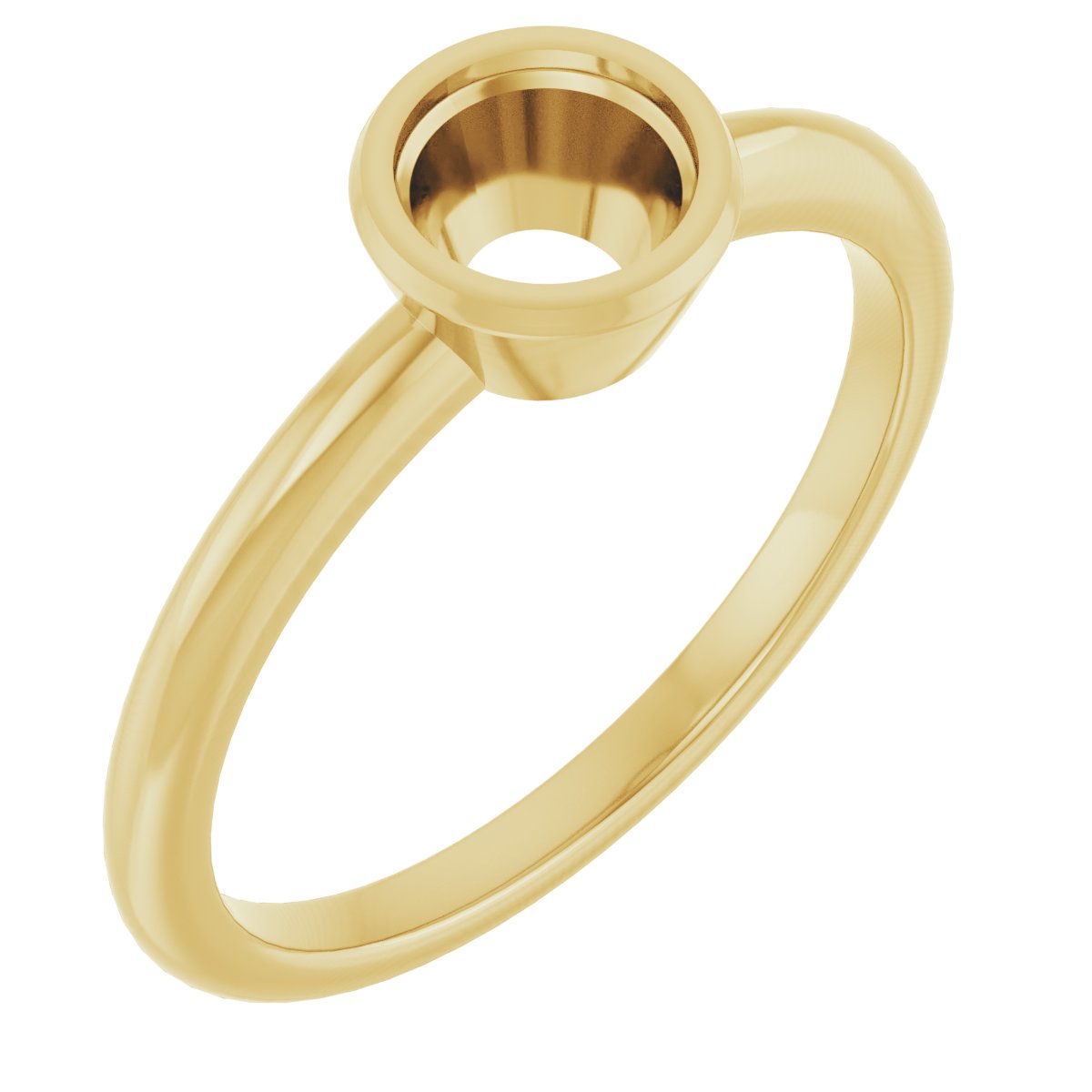 Bezel-Set Ring