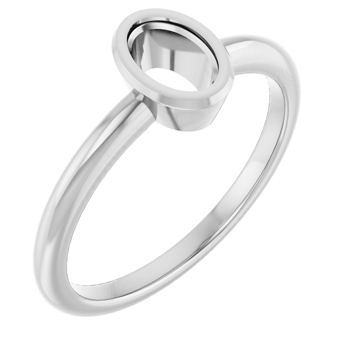 Bezel-Set Ring