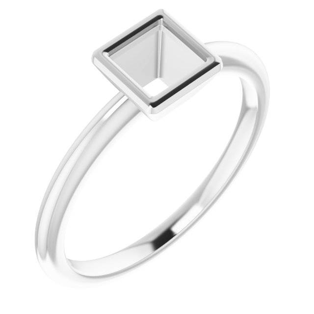 Bezel-Set Ring