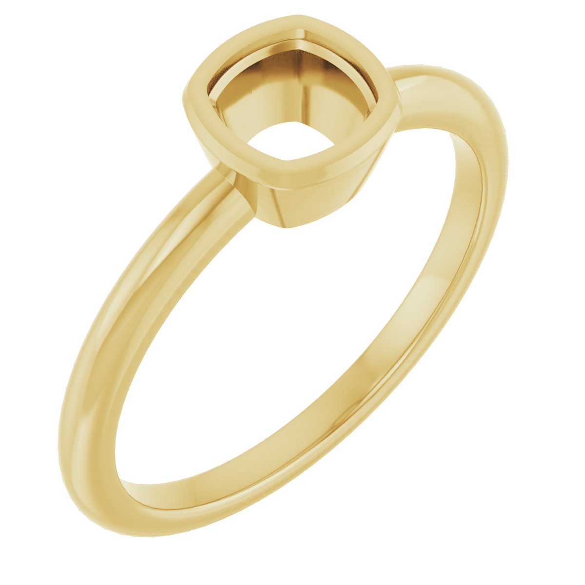 Bezel-Set Ring
