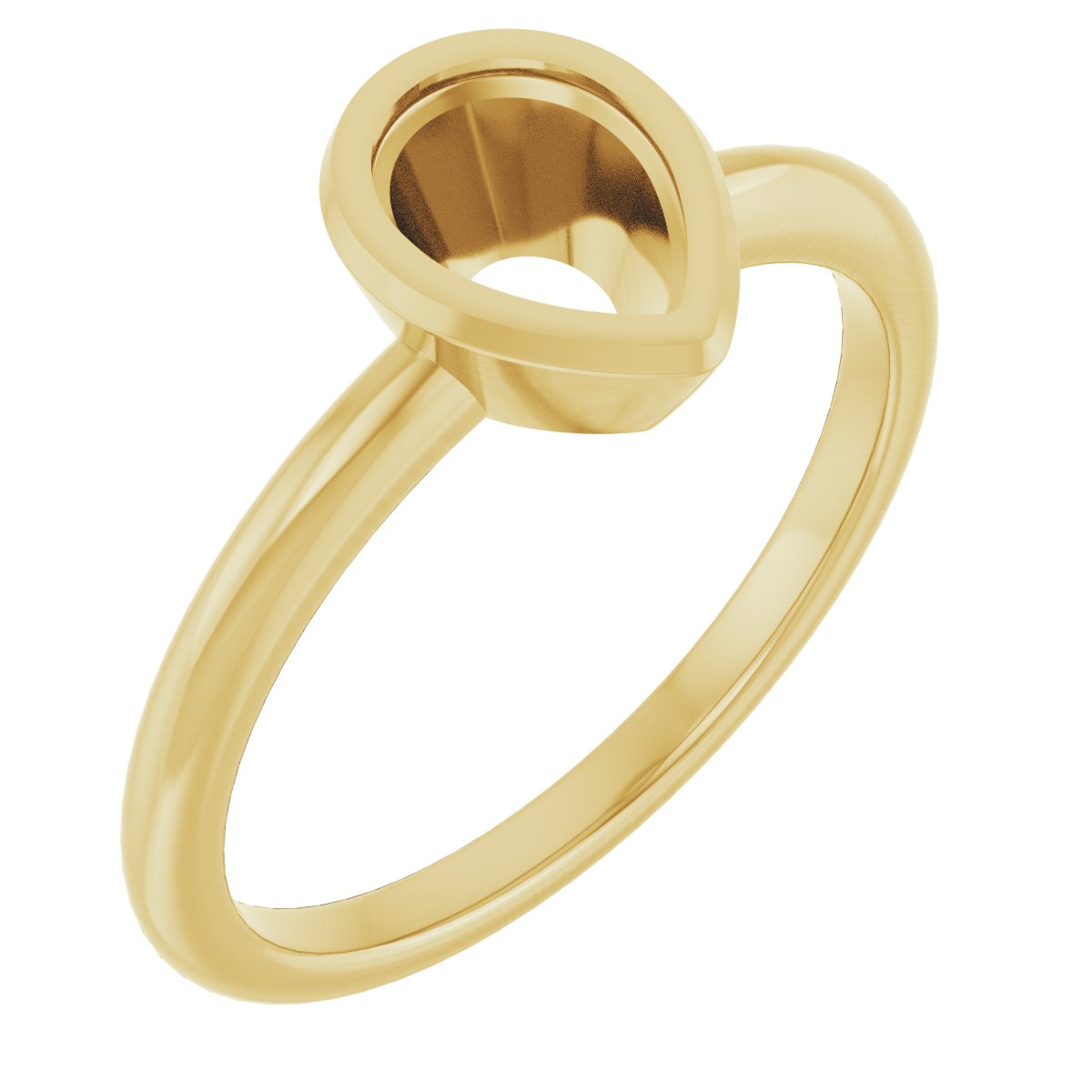 Bezel-Set Ring