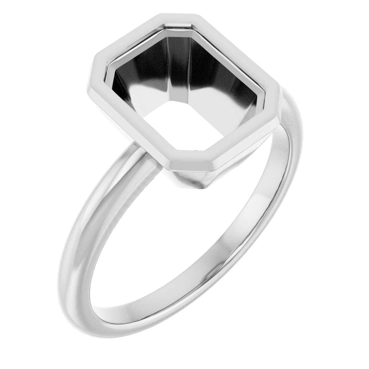 Bezel-Set Ring
