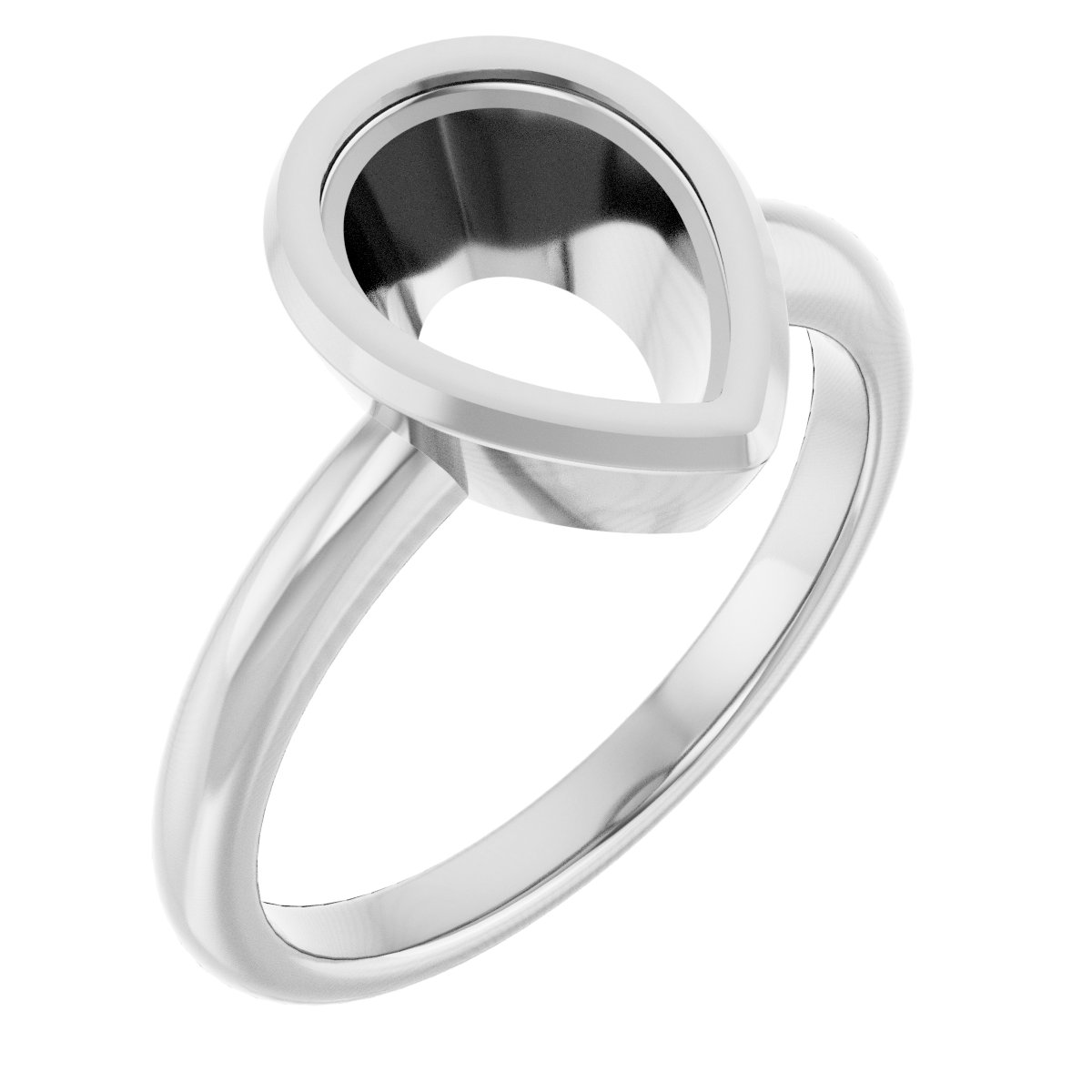 Bezel-Set Ring