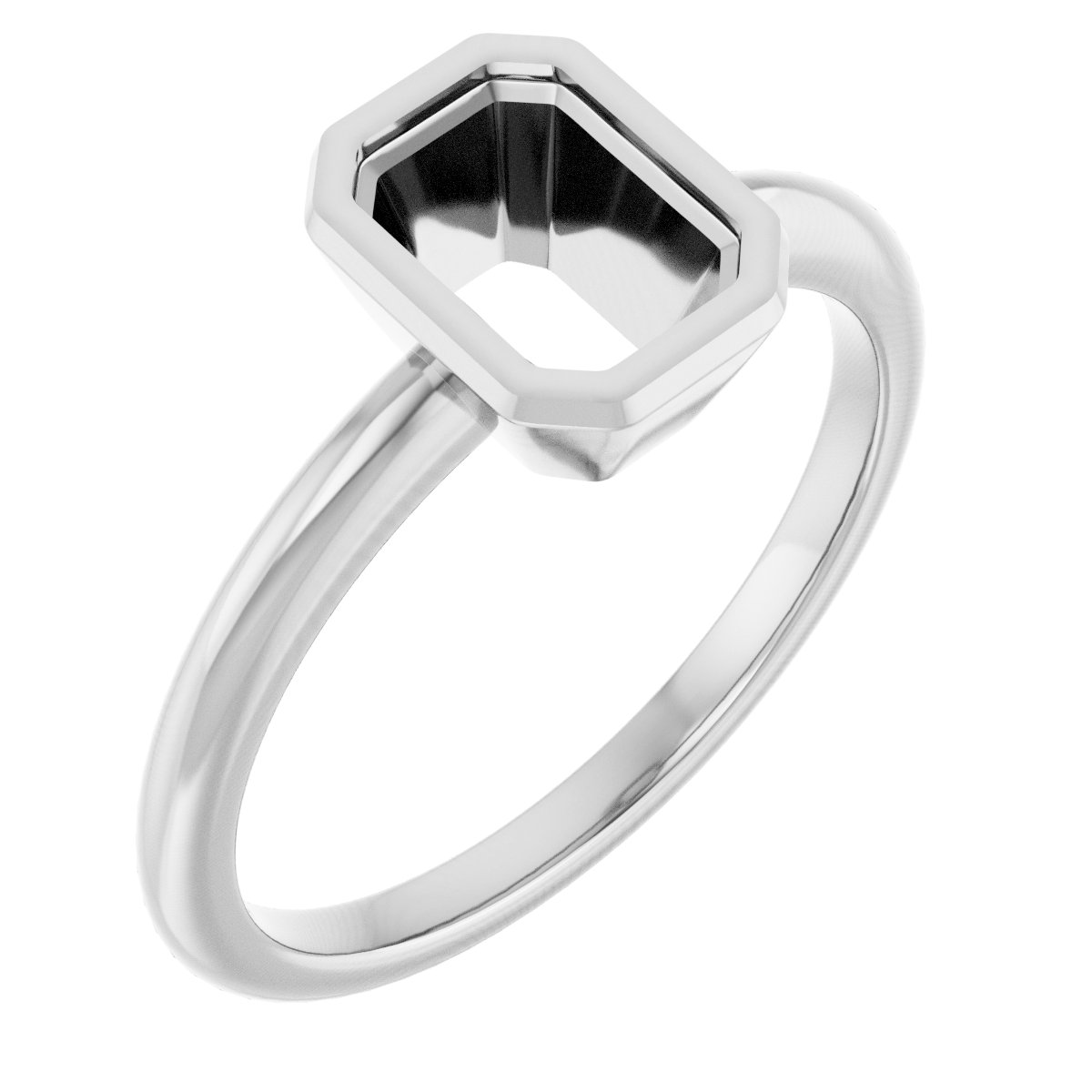 Bezel-Set Ring