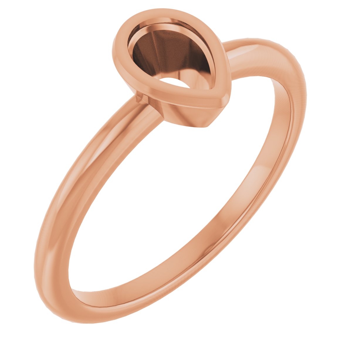 Bezel-Set Ring