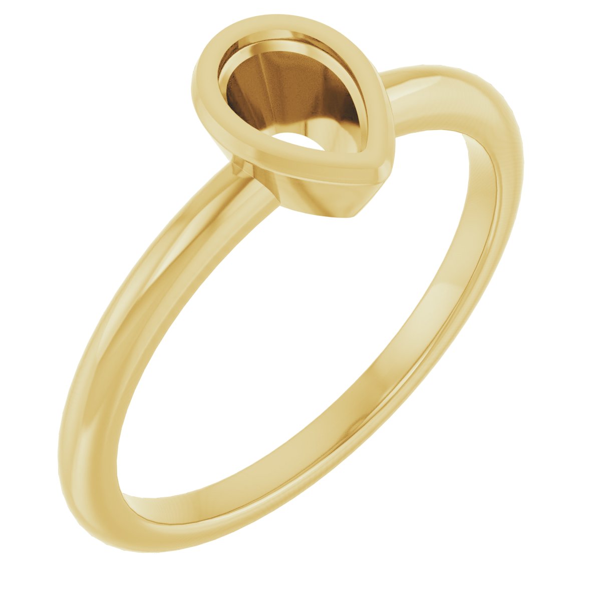 Bezel-Set Ring