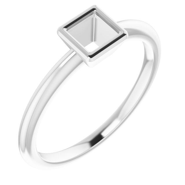 Bezel-Set Ring