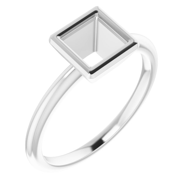 Bezel-Set Ring