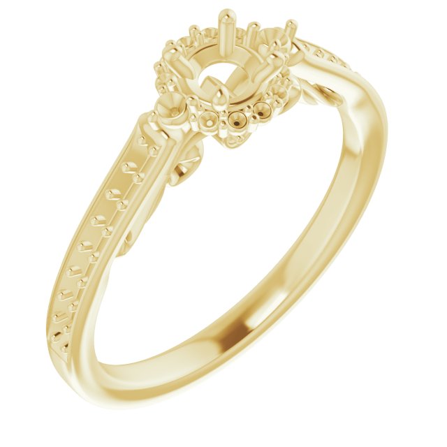 Halo-Style Engagement Ring