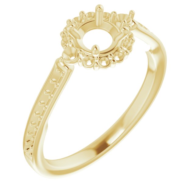 Halo-Style Engagement Ring