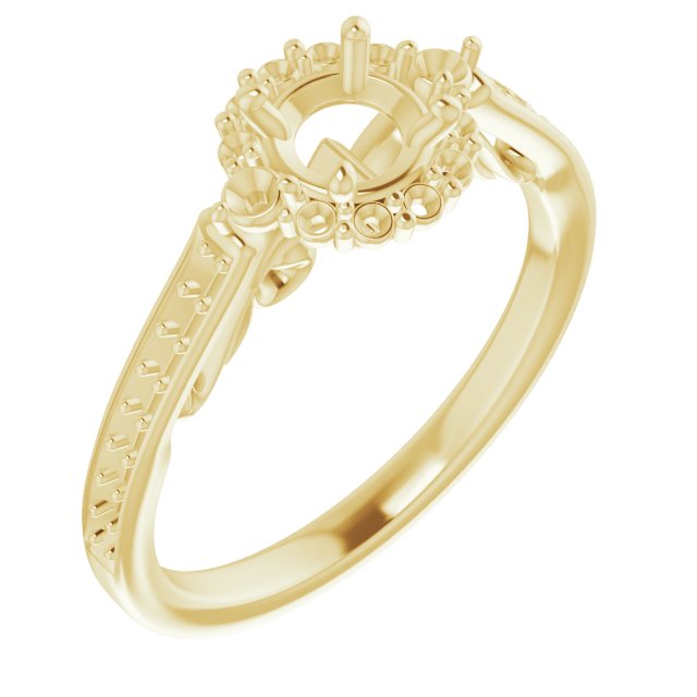 Halo-Style Engagement Ring