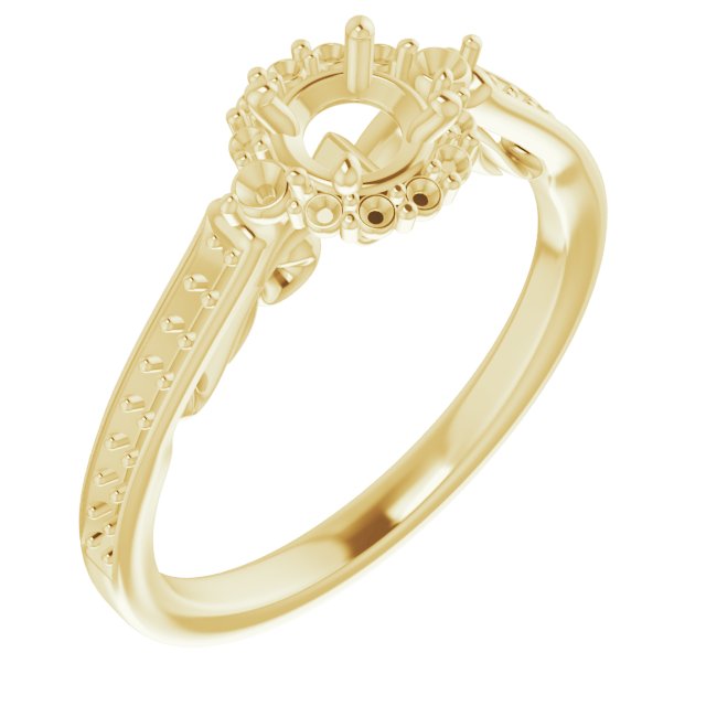 Halo-Style Engagement Ring
