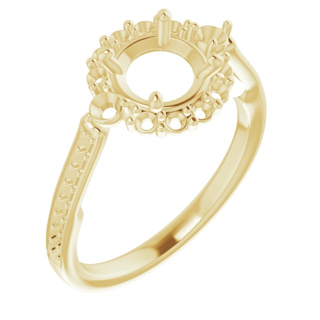 Halo-Style Engagement Ring