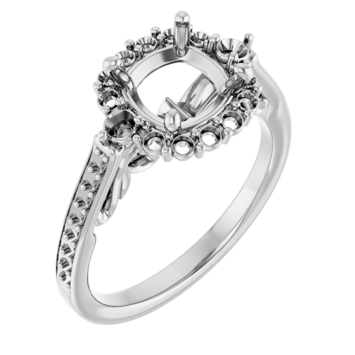 Halo-Style Engagement Ring