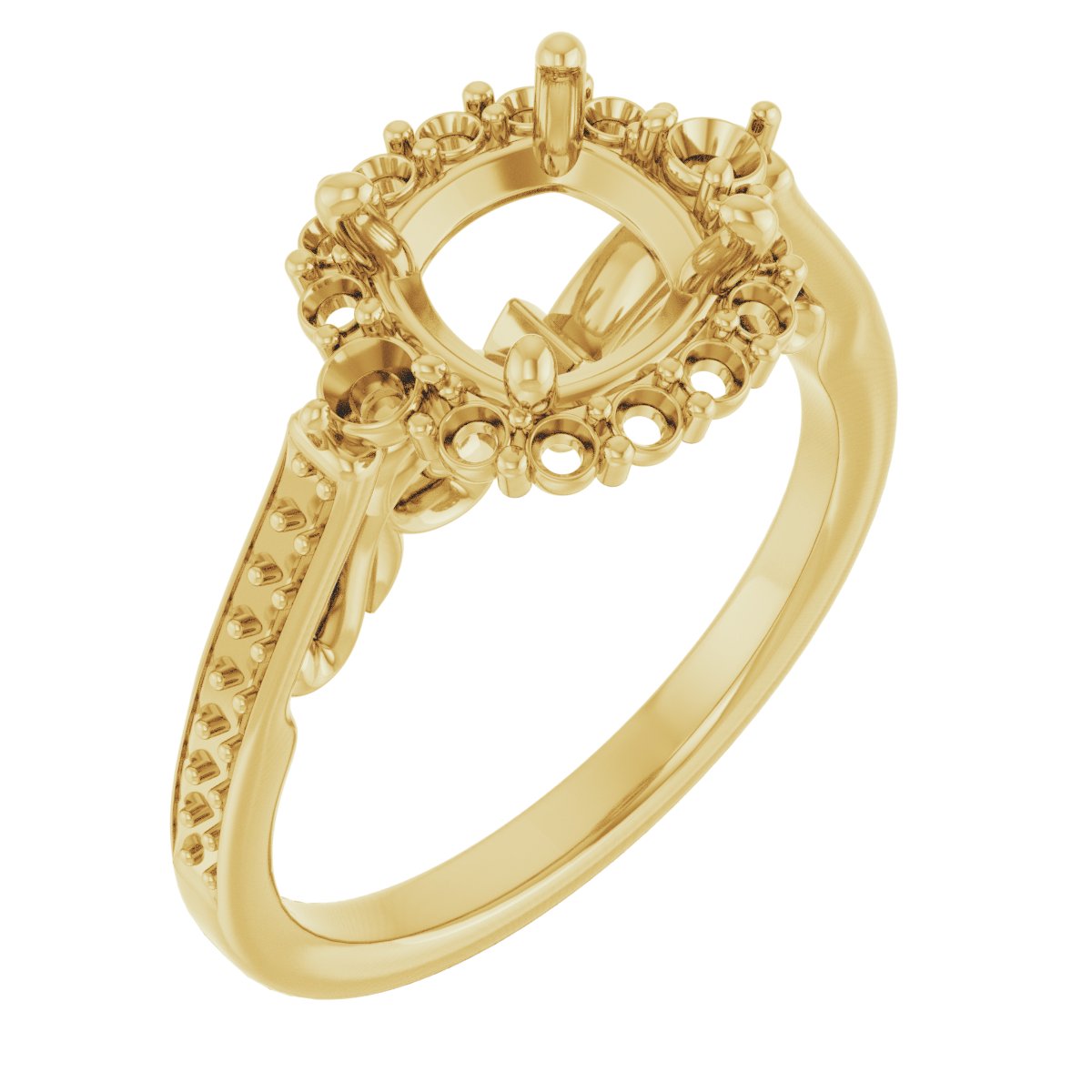 Halo-Style Engagement Ring