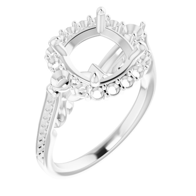 Halo-Style Engagement Ring